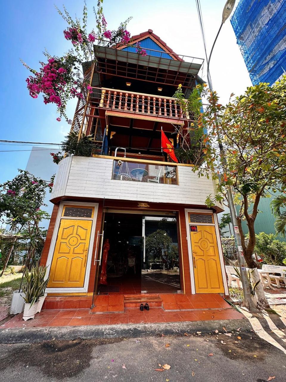 Вилла Biet Thu Go Wooden House Quy Nhon Canh Bien Экстерьер фото