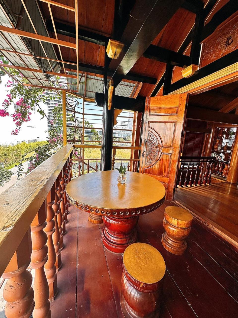 Вилла Biet Thu Go Wooden House Quy Nhon Canh Bien Экстерьер фото